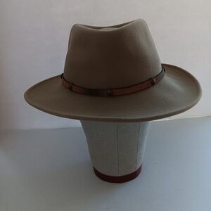 Stylish Brown Fedora Hat